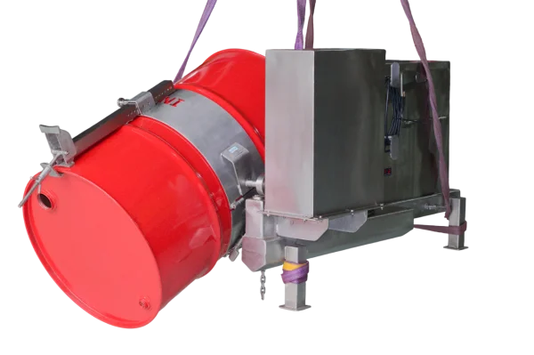 SBI-02 Suporte Entornador El�trico de Tambor e Bombona para Empilhadeira