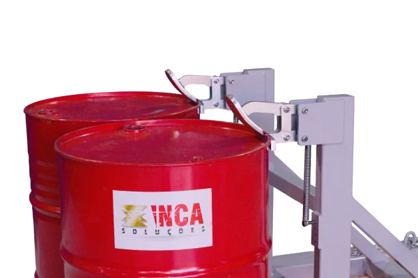 SE-02 Suporte Duplo de Tambor e Bombona para Empilhadeira