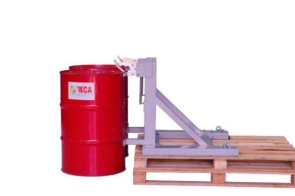 SE-02 Suporte Duplo de Tambor e Bombona para Empilhadeira