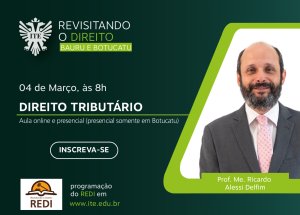 Prximo Redi abordar Direito Tributrio