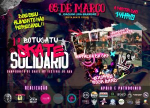 '1º Botucatu Skate Solidário' tem apoio cultural da ITE