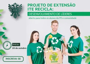 Projeto ITE Recicla oferece curso de extenso