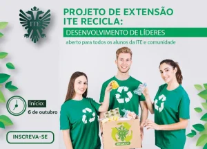 Projeto ITE Recicla oferece curso de extensão