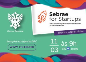 Atividade complementar contempla lançamento do 'Sebrae for Startups'