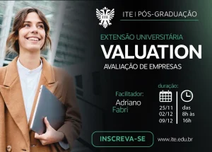 'Valuation - Avaliao de Empresas'  o novo curso de extenso da ITE
