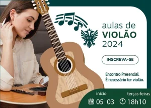 ITE abre inscrições para curso gratuito de violão