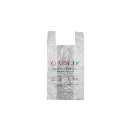 Sacolas Pl�sticas � Al�a Camiseta - Para Loja de Cosm�ticos