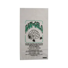 Sacos Plsticos Para Embalagem de Gelo - Branco ou Transparente