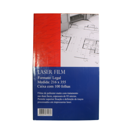 Papel Laser Film Formato Legal