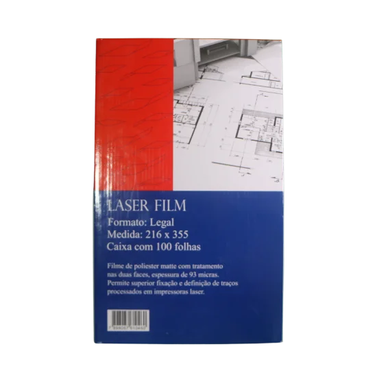 Papel Laser Film Formato Legal