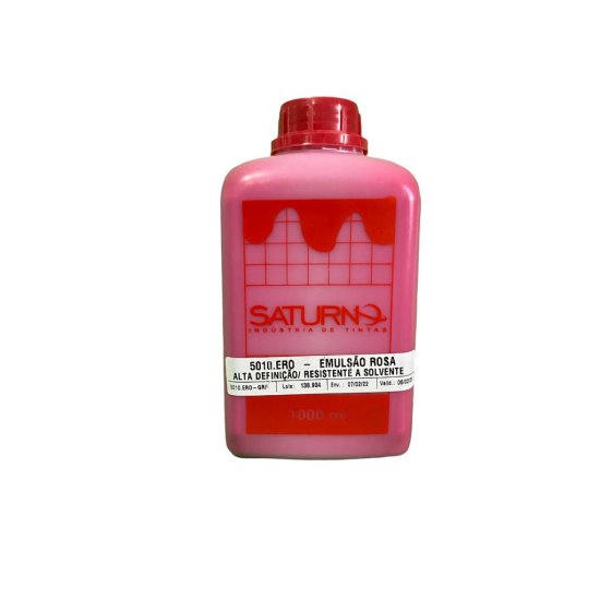 Emuls�o resistente a solvente rosa Saturno LT