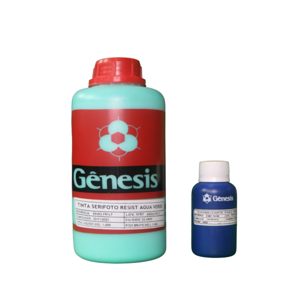 Emuls�o fotogr�fica resistente a �gua verde LT