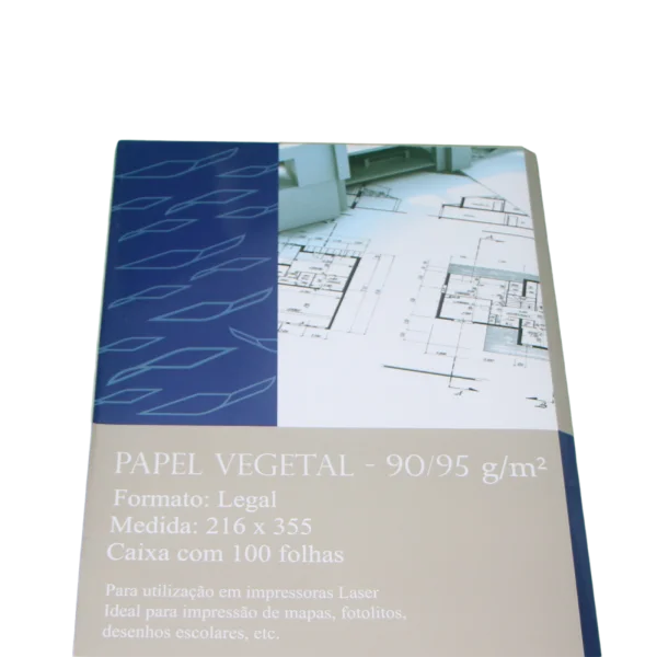 Papel Vegetal 95 g/m Formato Legal