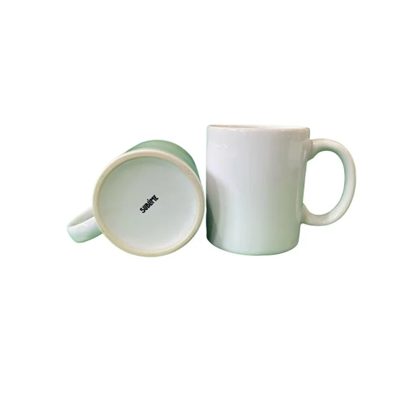 Caneca de porcelana  para sublimao branca 300 ml marca sublime caixa com 36 unidades
