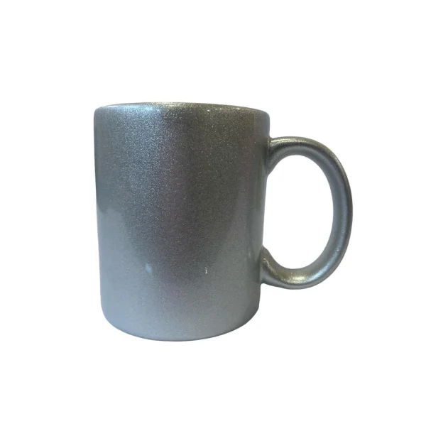Caneca de porcelana AZ metalizada 325 ml marca Sublime