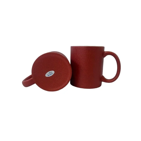 Caneca de Cermica 325 ML Ghither Vermelho Life