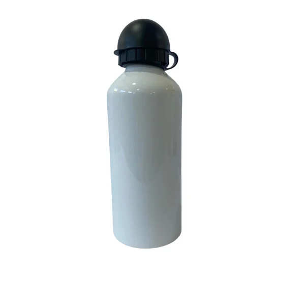 Squeeze de Alumnio Branco Tampa Bola para Sublimao - 600ml