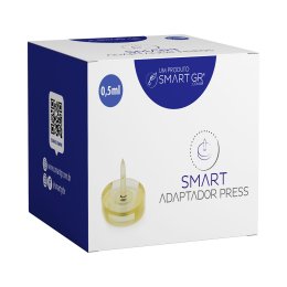 Adaptador Descart�vel Para Caneta Pressurizada Smart Press - 0,5mL - Smart GR