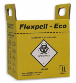 Caixa Coletora Para Material Perfurocortante - 7,0 L
