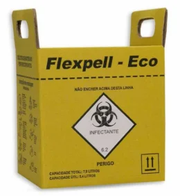 Caixa Coletora Para Material Perfurocortante - 7,0 L