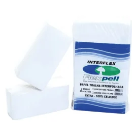 TOALHA INTERFOLHA EXTRA  20X21 100% FIBRAS BRANCO  (250FOLHAS)