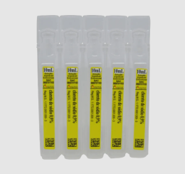 SORO FISIOL�GICO CLORETO DE S�DIO 0,9% 10ML EQUIPLEX