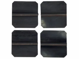 Eletrodo de Silicone Condutivo - 5x5cm - 4un - ASX