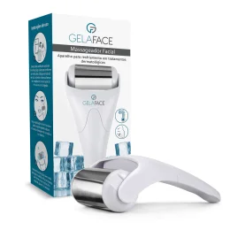 Massageador Facial e Corporal Gelado Gela Face Roller