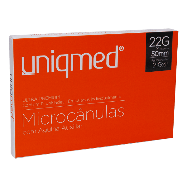 Microc�nulas Uniqmed com Agulha Auxiliar