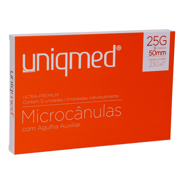 Microc�nulas Uniqmed com Agulha Auxiliar