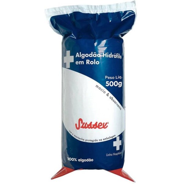 Algod�o Hidr�filo Sussex em Rolo 500gr