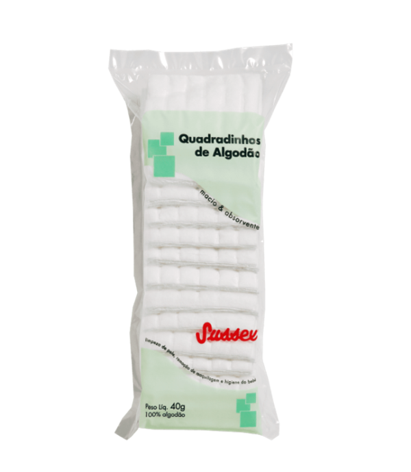 Algod�o Quadrado 40g