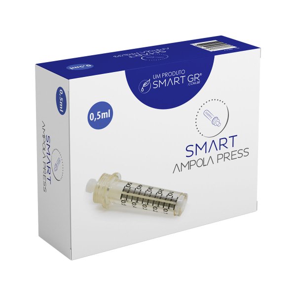 Ampola - Seringa Descart�vel para Caneta Pressurizada Smart Press - 0,5 mL
