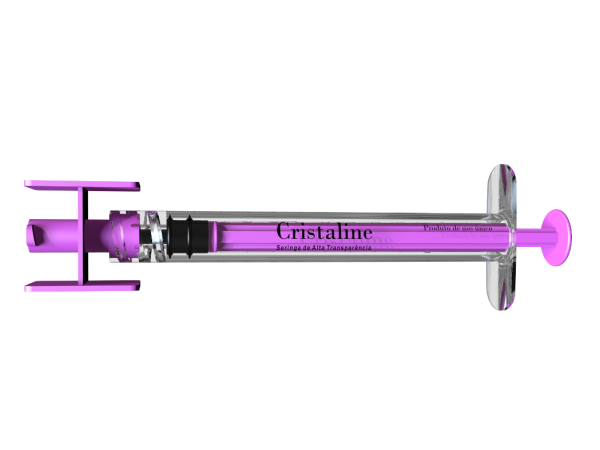 Seringa Cristaline Sem Agulha 1ml Zero Residuo - Alur Medical