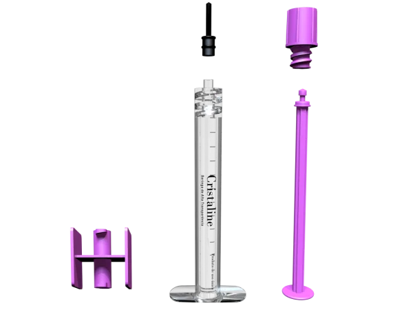 Seringa Cristaline Sem Agulha 1ml Zero Residuo - Alur Medical