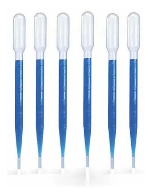 PIPETA PASTEUR DE TRANSFER�NCIA 3 ML N�O EST�RIL DESCART�VEL 10 Unidades
