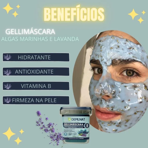 Gellimascara Algas Marinhas e Lavanda 250g