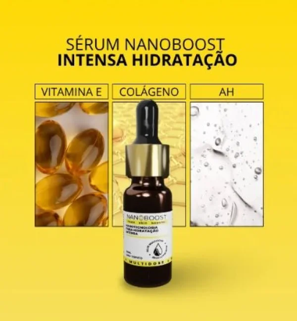 Nano Boost Multidose - Sérum para Hidratação e Rejuvenescimento