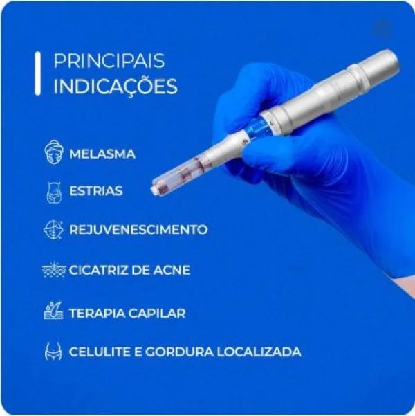 Smart Derma Pen - Caneta Elétrica de Microagulhamento