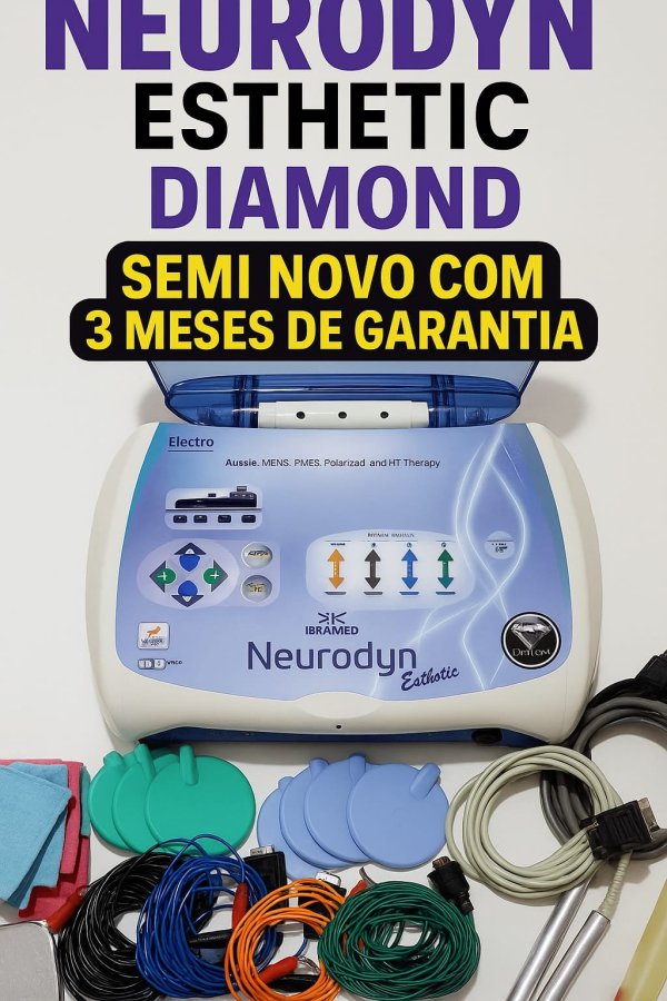 Neurodyn Esthetic Diamond Corrente + Alta Frequ�ncia Ibramed