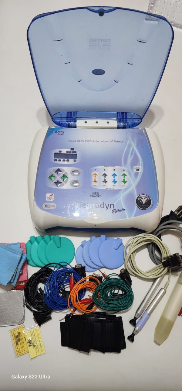 Neurodyn Esthetic Diamond Corrente + Alta Frequ�ncia Ibramed