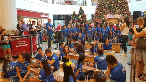Coral e Musicaliza��o se apresentam no Boulevard Shopping Bauru