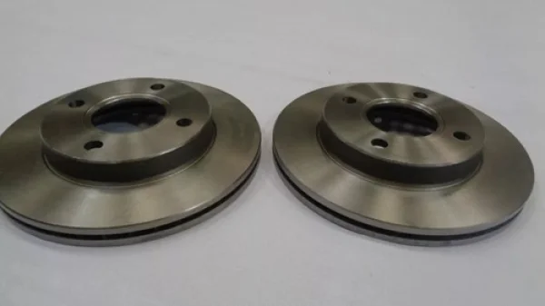 JOGO DE DISCOS VENTILADOS DOS FREIOS DAS RODAS DIANTEIRAS