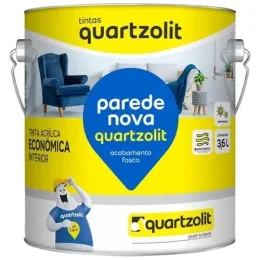 TINTA ACRILICA PAREDE INTERNA LATA 3,6 LT  (QUARTIZOLIT)
