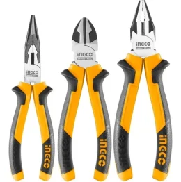 Jogo de Alicates Industriais Com 3 Peas - Hkps28318 Ingco