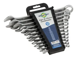 Jogo de Chave Combinada 6 a 22mm C/12 Pcs (6034) - Brasfort