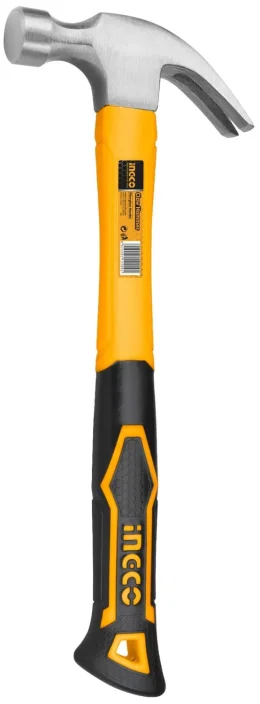 Martelo Unha  C/ Cabo de Fibra e Emborrachado 29mm - Hchs8016