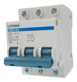 Disjuntor Trip 16a Lk-16 Lukma   34025