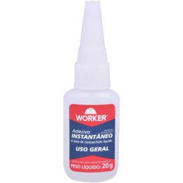 Adesivo Instantaneo Ultrarrapido 20g - Worker