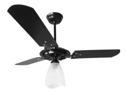 Ventilador Teto  Rico Preto/preto 127v (206) Ventex